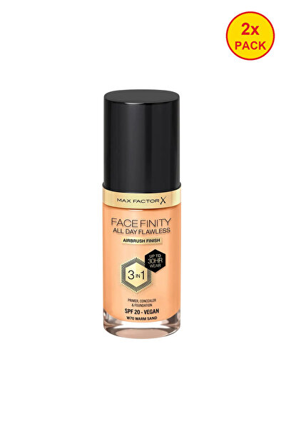 Max Factor Двойна опаковка Facefinity Целодневен безупречен течен фон дьо тен...