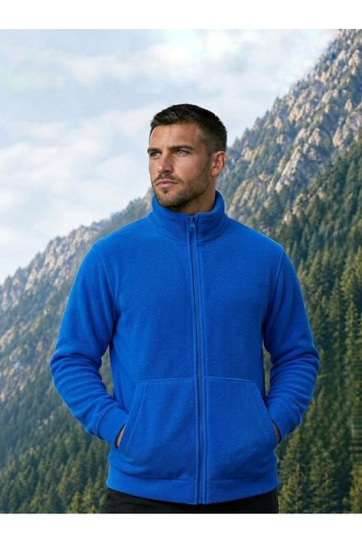 GİYU SHOP Hanorac fleece de iarnă pentru bărbați, pentru activități în aer li...