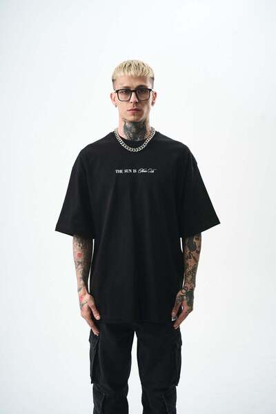 Respire Ανδρικό Oversized T-Shirt, Oversized T-Shirt στυλ streetwear με τυπωμ...