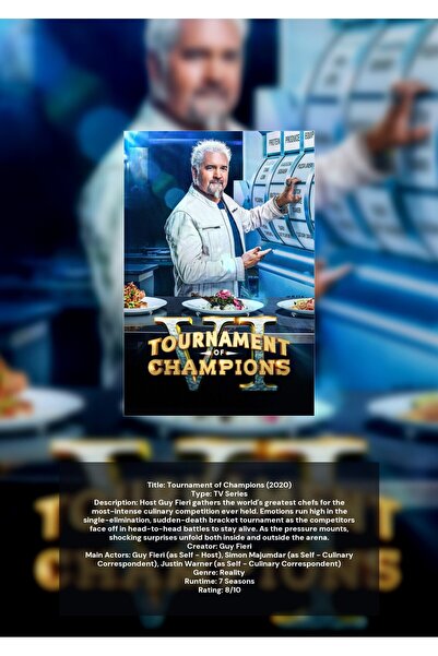 OEM Poster Infografic Turnirul Campionilor, Istorie și Statistici, Carton 250...