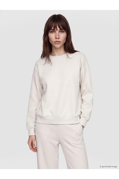 LC Waikiki Γυναικείο φούτερ Soft Touch Bol Dikim με λαμπερές επιλογές από το ...