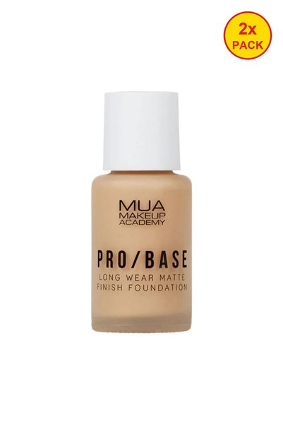 MUA Makeup Academy Pachet de 2 Fond de ten Pro Base Long Wear cu finisaj mat ...