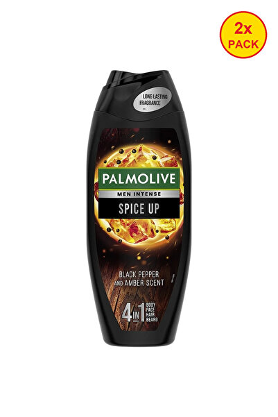 Palmolive 2x PACK Men's shower gel 4 in 1 Men Intense Spice Up, 500 ml
