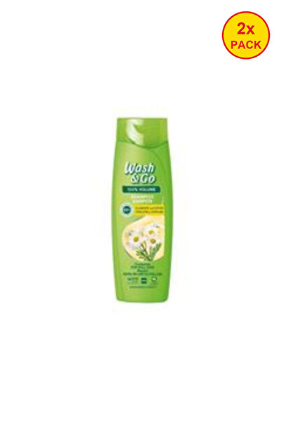 WASH&GO 2x PACK Chamomile Shampoo 360ML
