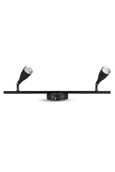 V-TAC Aplică LED de perete neagră, 9W, 3000K Alb Cald, 680 lm