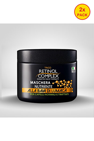 Retinol Complex Двойна опаковка Маска за коса с екстракт от охлюви - 500 мл