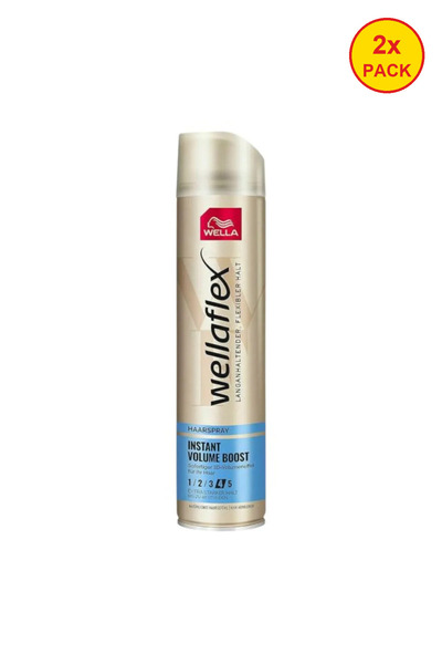 Wella Pachet 2x Fixativ Wellaflex Volum Instant 4/5, 250 ml