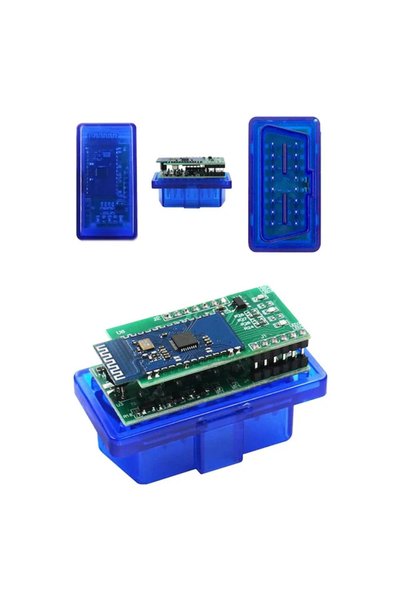 Pure Frost GenGen/Patili ELM327 V1.5 Bluetooth OBD2 Çift Kart PIC18F25K80 Arıza Tespit Cihazı