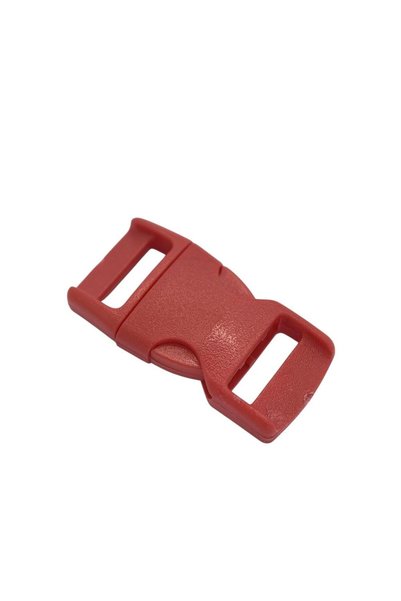 Mg Aksesuar Paracord Accessory Paracord Bracelet Plastic Clip 1 cm Red * 10 Pcs