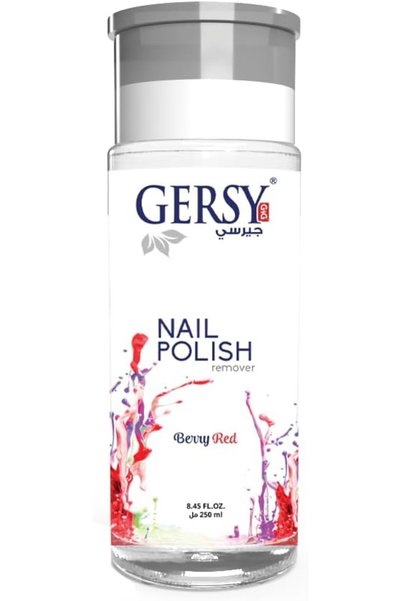 Gersy مزيل طلاء الأظافر – عطر الجمال – غير مجفف وفعال في التنظيف – 130 مل - (...