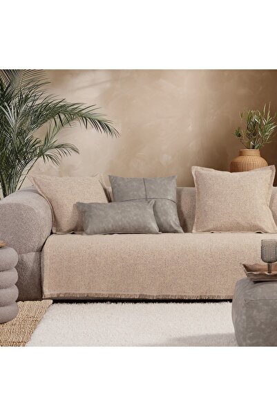 Nef Nef Homeware Nef-Nef Homeware Alamo 25 Εκρού Ριχτάρι Πολυθρόνας, 170 x 18...