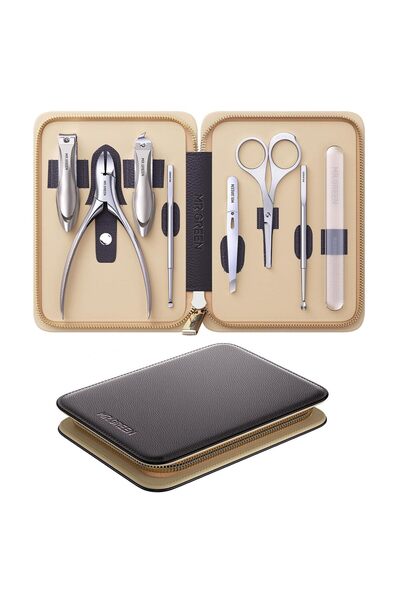 GENERAL MR.GREEN 8-in-1 Manicure Pedicure Set, Professional Nail Clippers Set...