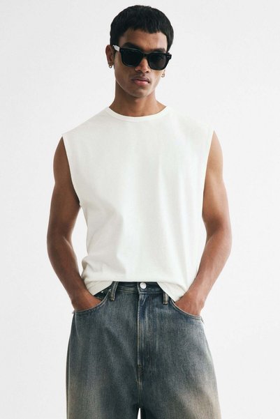 H&M Regular Fit Cotton vest top