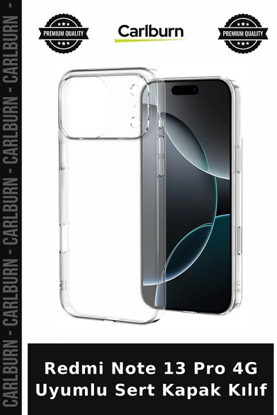 Carlburn حافظة صلبة متوافقة مع Redmi Note 13 Pro 4G، ملحقات حماية الجهاز، ملح...