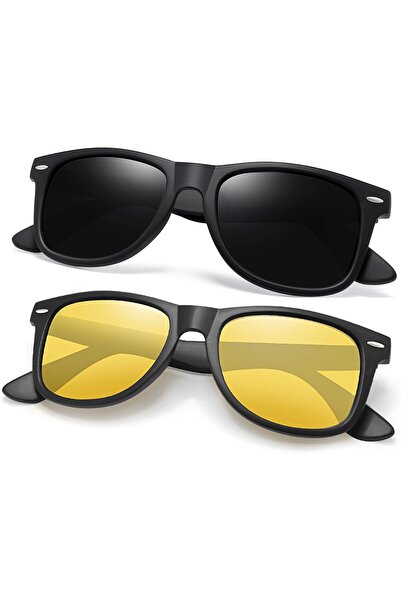 Generic Square Sunglasses Men Women Polarized UV400 Protection Sun Glasses