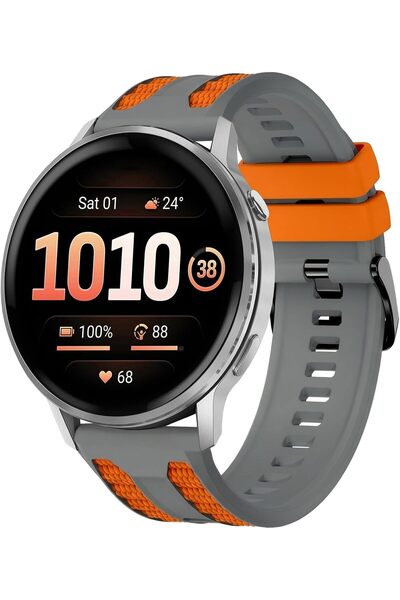 Generic 22mm Dual-color Strap Compatible with Huawei Watch GT 6 Strap 46mm，Ho...