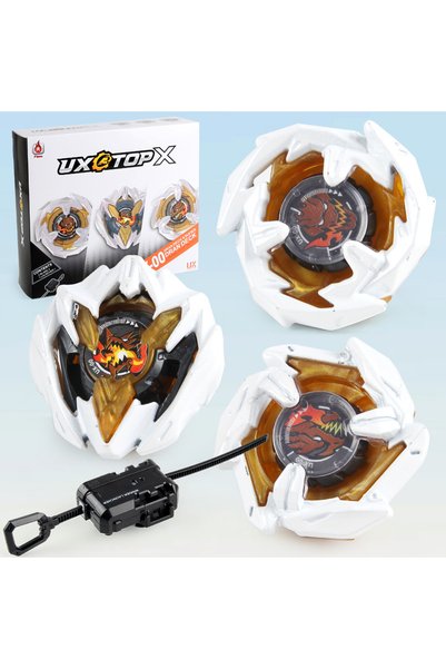 Choice 3IN1 Bey X UX-00 Dran Deck Starter Evolution Gyro Metal Battle Top Spi...
