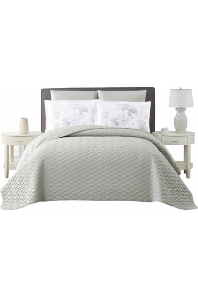 Generic DONETELLA Quilt Set, 6-Piece Reversible Quilted Coverlet Set, King Si...
