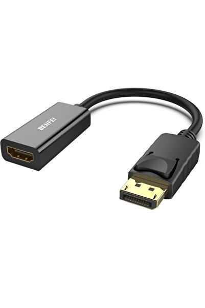 BENFEI Adaptor Video Benfei, DisplayPort - HDMI, 4K, Negru