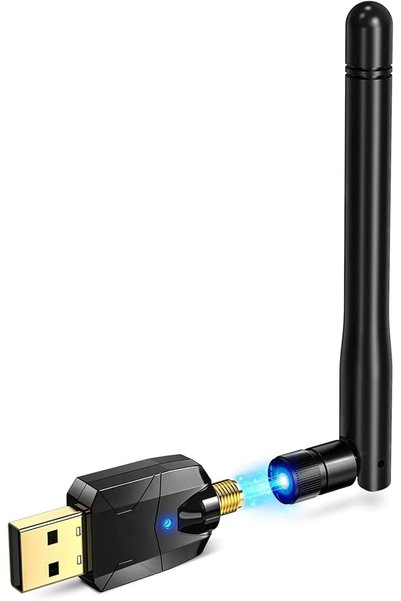 Generic محول بلوتوث USB طويل المدى 5.1، SYOSI، للكمبيوتر الشخصي، دونجل بلوتوث...