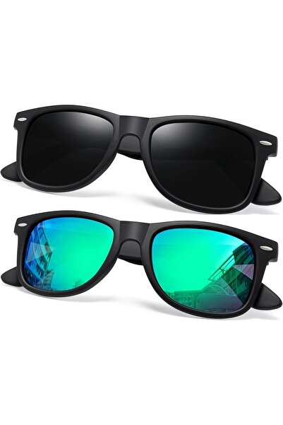 Generic Square Sunglasses Men Women Polarized UV400 Protection Sun Glasses