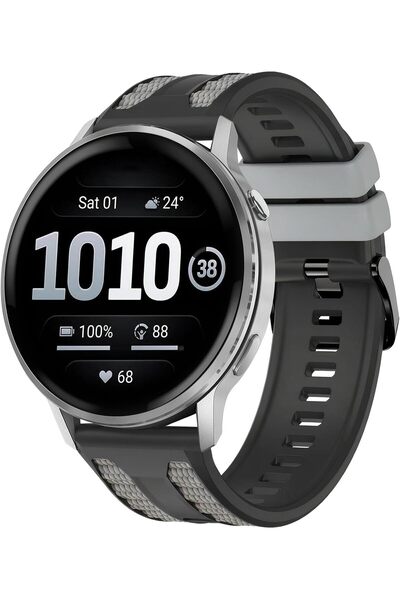 Generic 22mm Dual-color Strap Compatible with Huawei Watch GT 6 Strap 46mm，Ho...