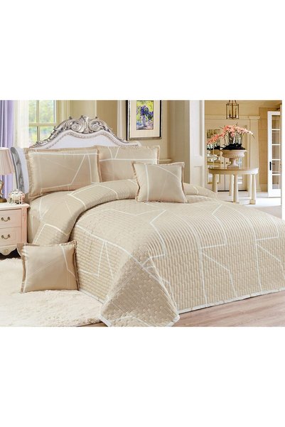 Generic Compressed 4 Piece Comforter Set, Single Size
