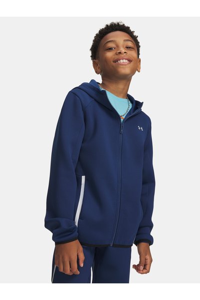 Under Armour UA B UNSTOPPABLE FLC NOV FZ - Hanorac pentru băieți