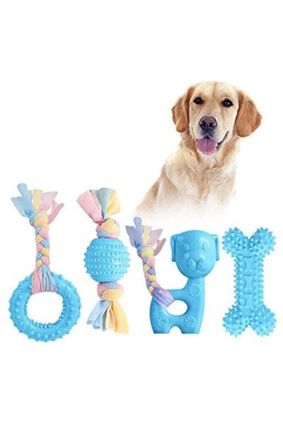 Arabest Dog Chewing Toys for Puppies 4 Packages - Durable and Engaging Chews ...