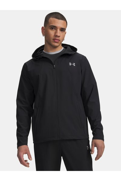Under Armour UA Tech Utility Woven Jckt - Jachetă pentru bărbați, Negru