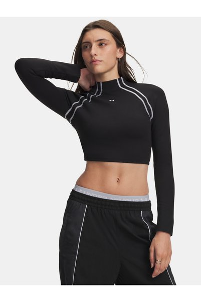 Under Armour Motion LS Mock - Tricou de damă