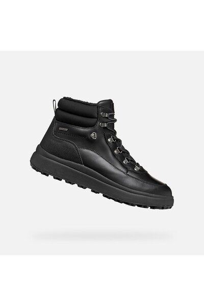 Geox Granito + Grip B A - Ghete bărbătești, Negru