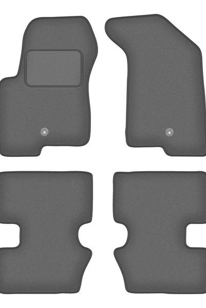 Wielganizator Covorașe auto din velur grafit pentru: Jeep Patriot off-road (2...