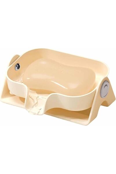 Arabest Drainable Silicone Soap Dish,Non-Slip Bar Soap Holder for Bathroom,Ye...