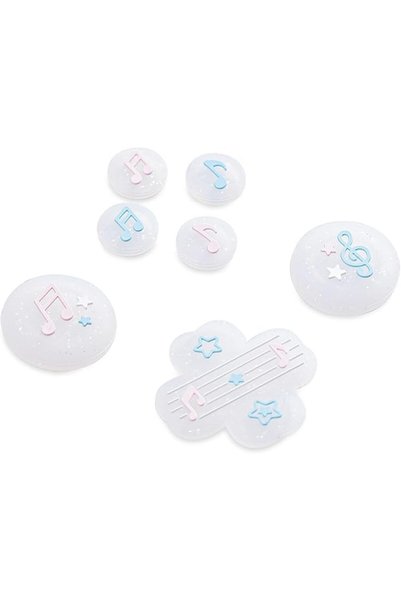 GeekShare Thumb Grip Caps Set Compatible with Switch 2, ABXY Key Cover, Silic...