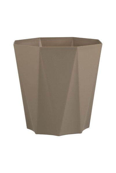 OEM Ghiveci pentru flori din Plastic Mocca Octogonal 25x25x24,5 cm