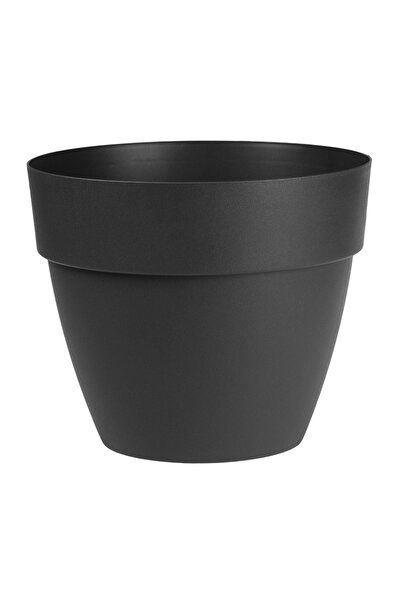 OEM Ghiveci pentru flori din Plastic Antracit Ø20x16.5 cm - 3.5 L