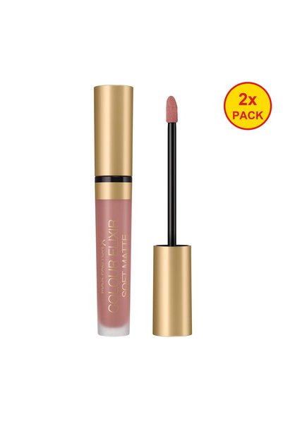 Max Factor Двойна опаковка Цветен еликсир Стоун мат 005 Пясъчно облак, 4 мл