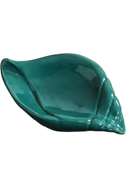 Arabest Ceramic Shell Shape Soap Dish,Decorative Sponge and Jewelry Tray for ...
