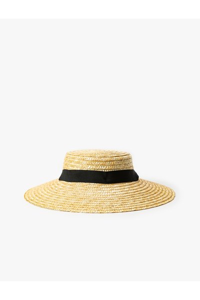 Koton Straw Hat with Band Detail - X Sibil Çetinkaya