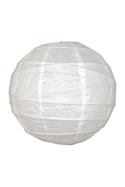 OEM Abajur alb din hârtie de bambus pentru lustră, Ø40 cm, bec E27 max. 60 W