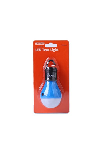 Lawazim فانوس تخييم LED - إضاءة خيمة تعمل بالبطارية مع خطاف للتعليق، 3 أوضاع للطوارئ