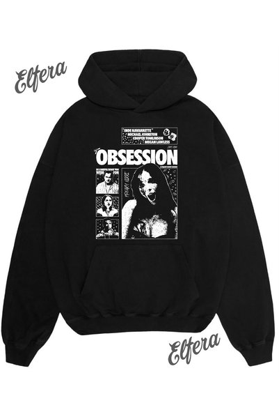 ELFERA OBSESSİON 2 SWEATSHIRT SUPRADimensionat cu imprimeu