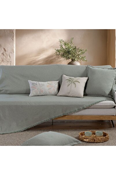 Nef Nef Homeware Nef-Nef Homeware Loen Πράσινο Ζακάρ Ριχτάρι Πολυθρόνας