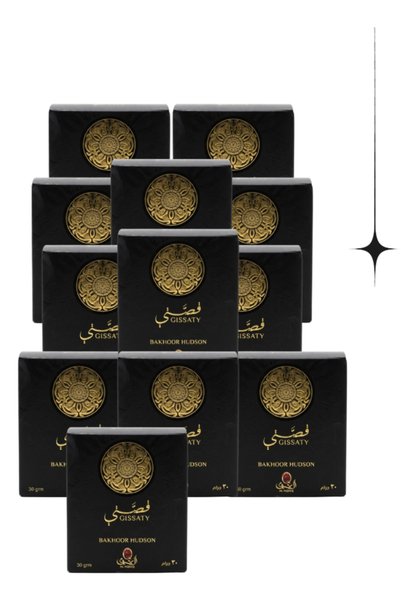 Al aqeeq 12 قطعة من بخور جيساتي هدسون 30 جرام