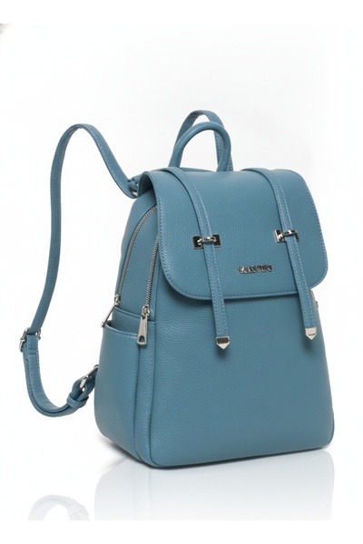 Valentini Gino Rucsac Dama din Piele Ecologica cu Clapeta 9240-101, 23x31cm