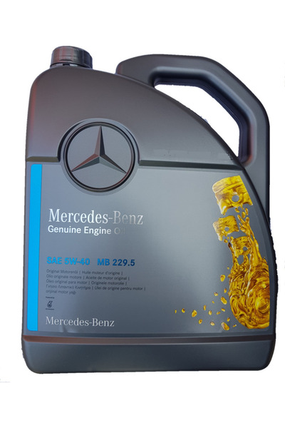 Mercedes Benz Μερσεντές-Μπενζ MB 229.5 Συνθετικό Λάδι Αυτοκινήτου 5W-40 5λτ