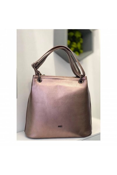 Zea geantă casual de damă, roz metalic 256 rzm8tf