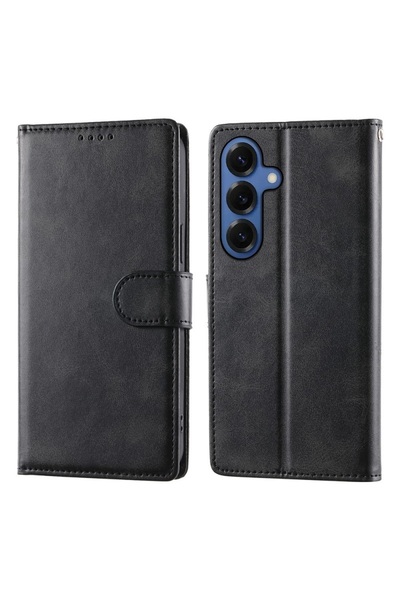 OEM Θήκη Πορτοφόλι με Βάση Στήριξης για Samsung Galaxy S26+ Plus - Μαύρο