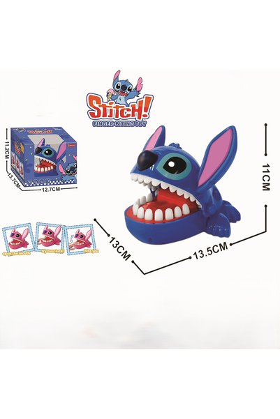stars pearl Blue Stitch Finger Biting Toy - Teeth Clenching Toy for Kids 3+ -...